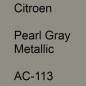 Preview: Citroen, Pearl Gray Metallic, AC-113.